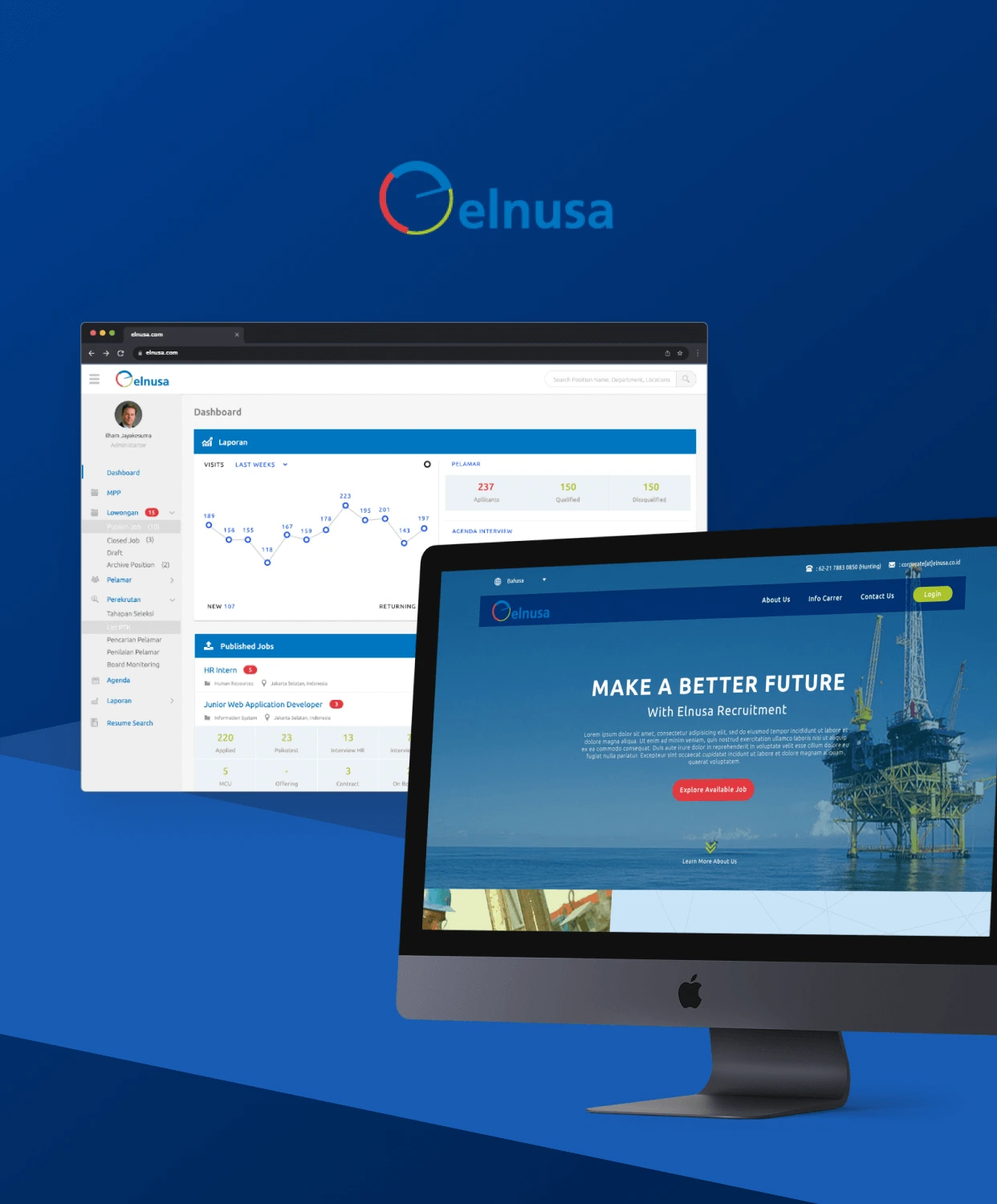 Elnusa Dashboard Recruitment