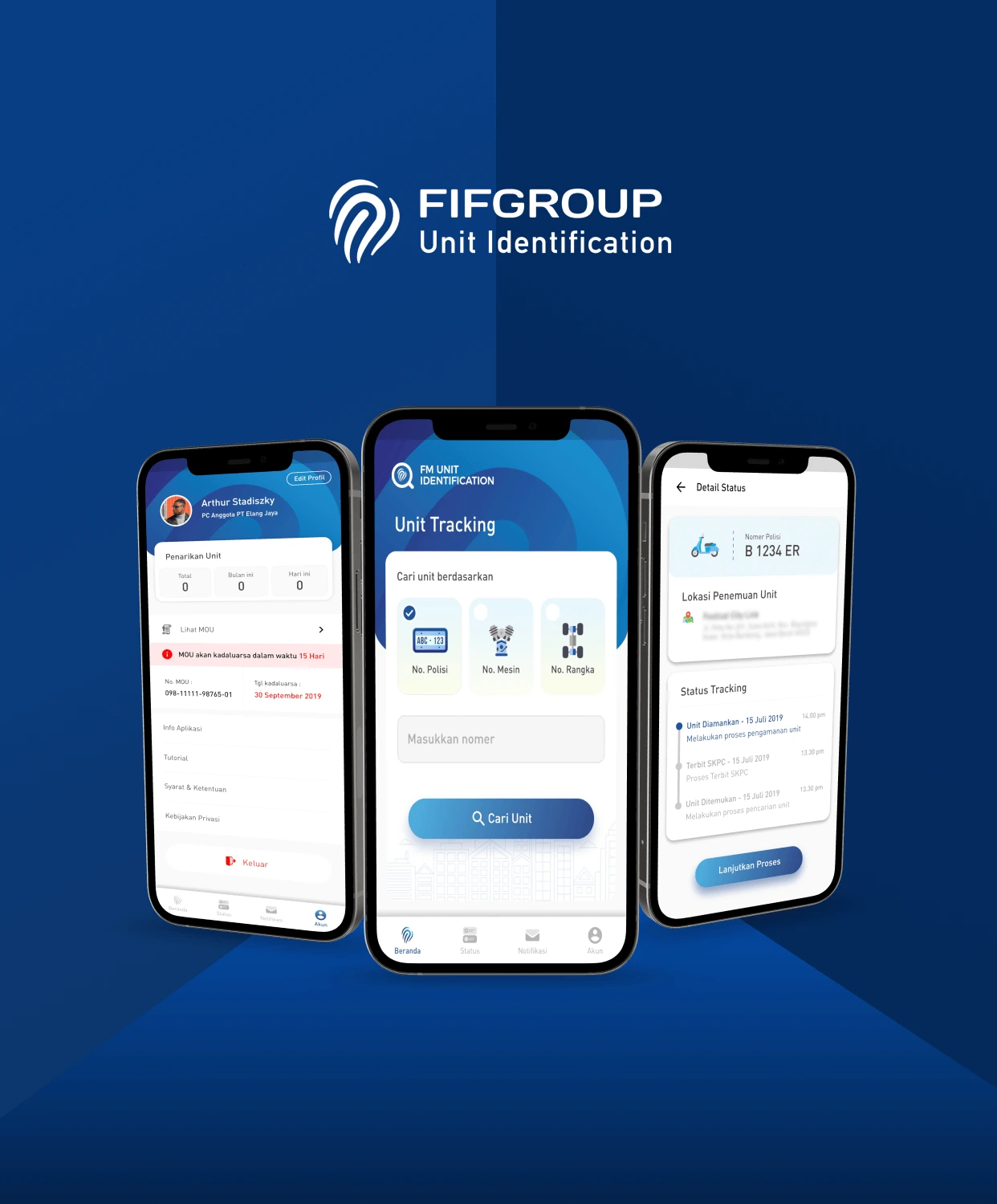 FIF Group Unit Identification Mobile App